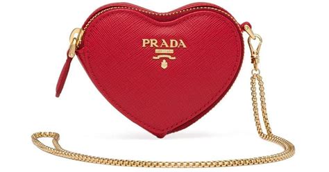 prada heart bag|Prada heart mini pouch.